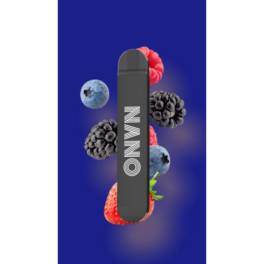 LIO NANO X E- Shisha mit 20mg Nikotin 600 Züge Mix Berry Nr.8